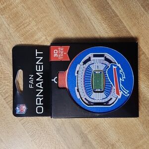 Buffalo Bills Stadium 3-D Holiday Ornament
